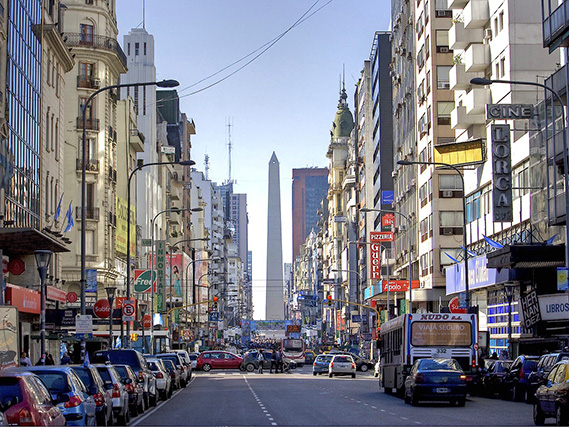 Arrival in Buenos Aires