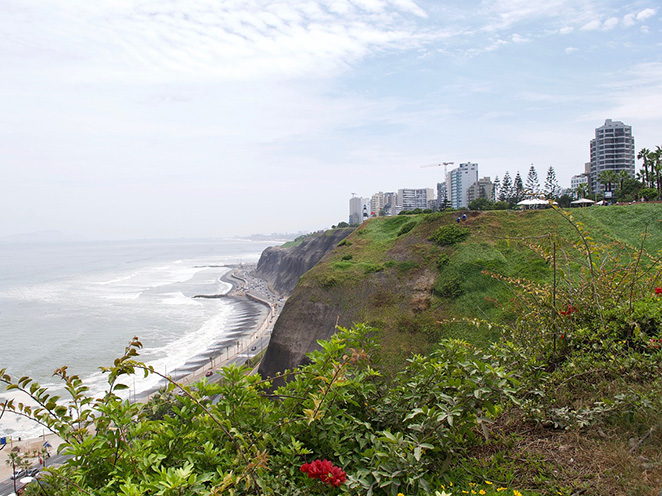 Arrival in Lima